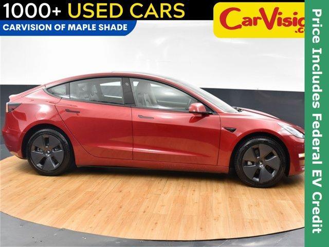 used 2022 Tesla Model 3 car, priced at $19,999