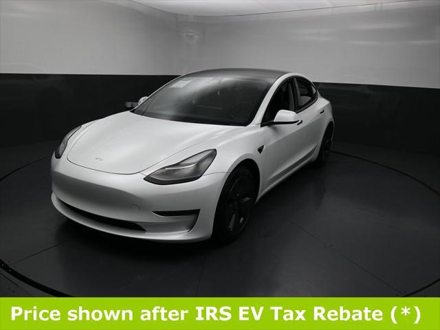used 2023 Tesla Model 3 car, priced at $19,999