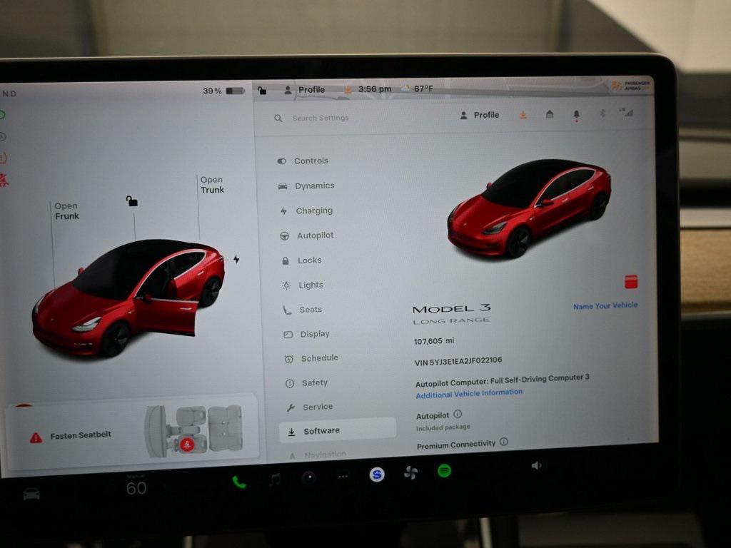 used 2018 Tesla Model 3 car, priced at $14,499
