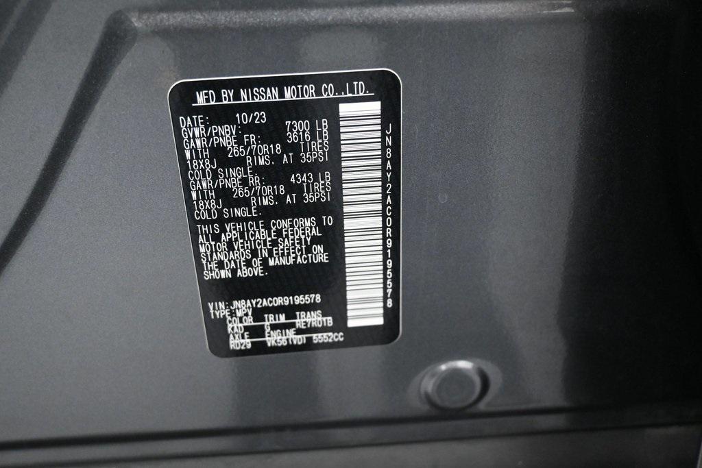 used 2024 Nissan Armada car, priced at $29,499