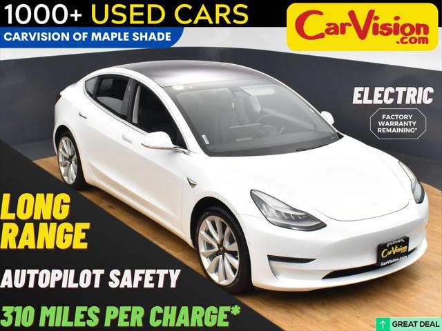 used 2018 Tesla Model 3 car, priced at $19,999