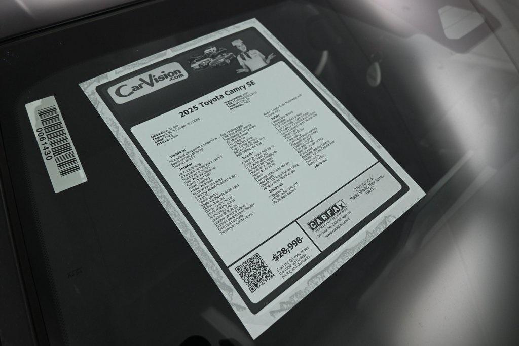 used 2025 Toyota Camry car, priced at $25,499