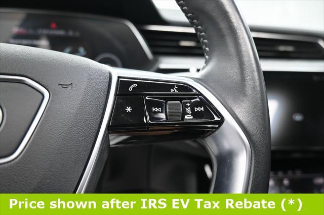 used 2021 Audi e-tron car, priced at $19,999