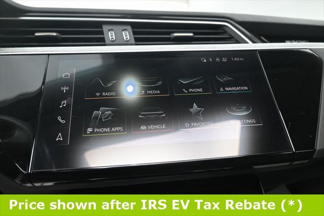 used 2021 Audi e-tron car, priced at $19,999