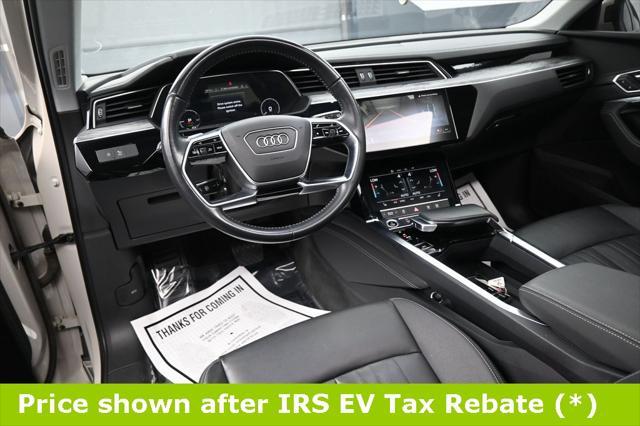 used 2021 Audi e-tron car, priced at $19,999