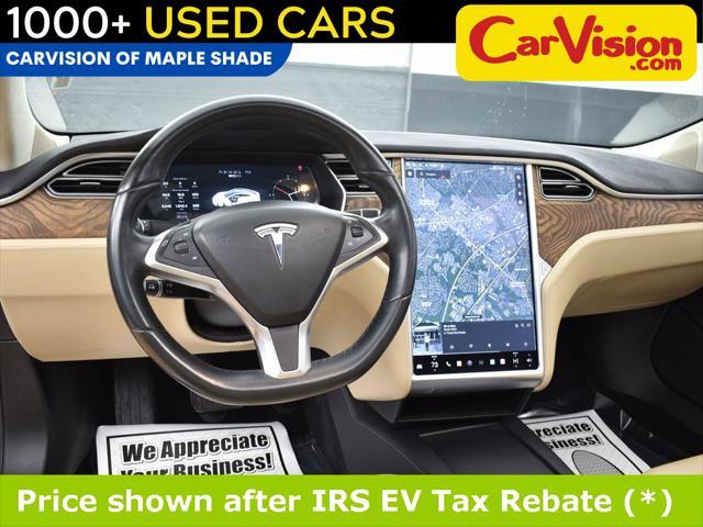 used 2016 Tesla Model S car, priced at $16,999