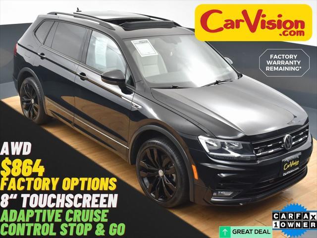 used 2021 Volkswagen Tiguan car, priced at $20,999