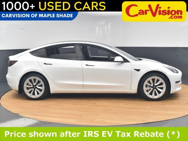 used 2021 Tesla Model 3 car, priced at $14,999