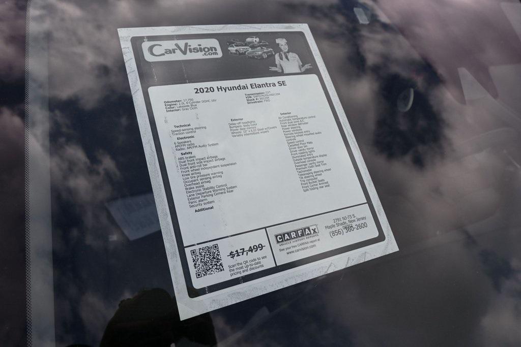 used 2020 Hyundai Elantra car, priced at $15,499