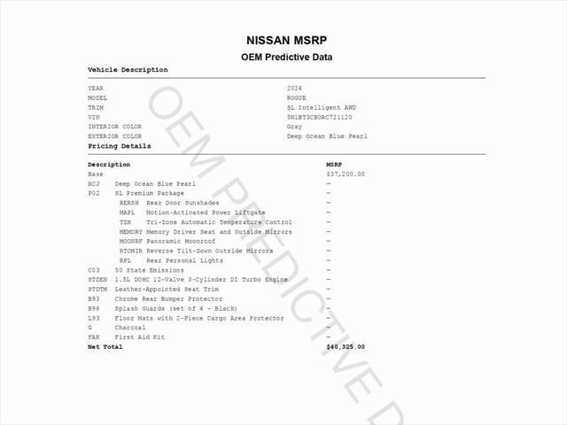 used 2024 Nissan Rogue car, priced at $28,998