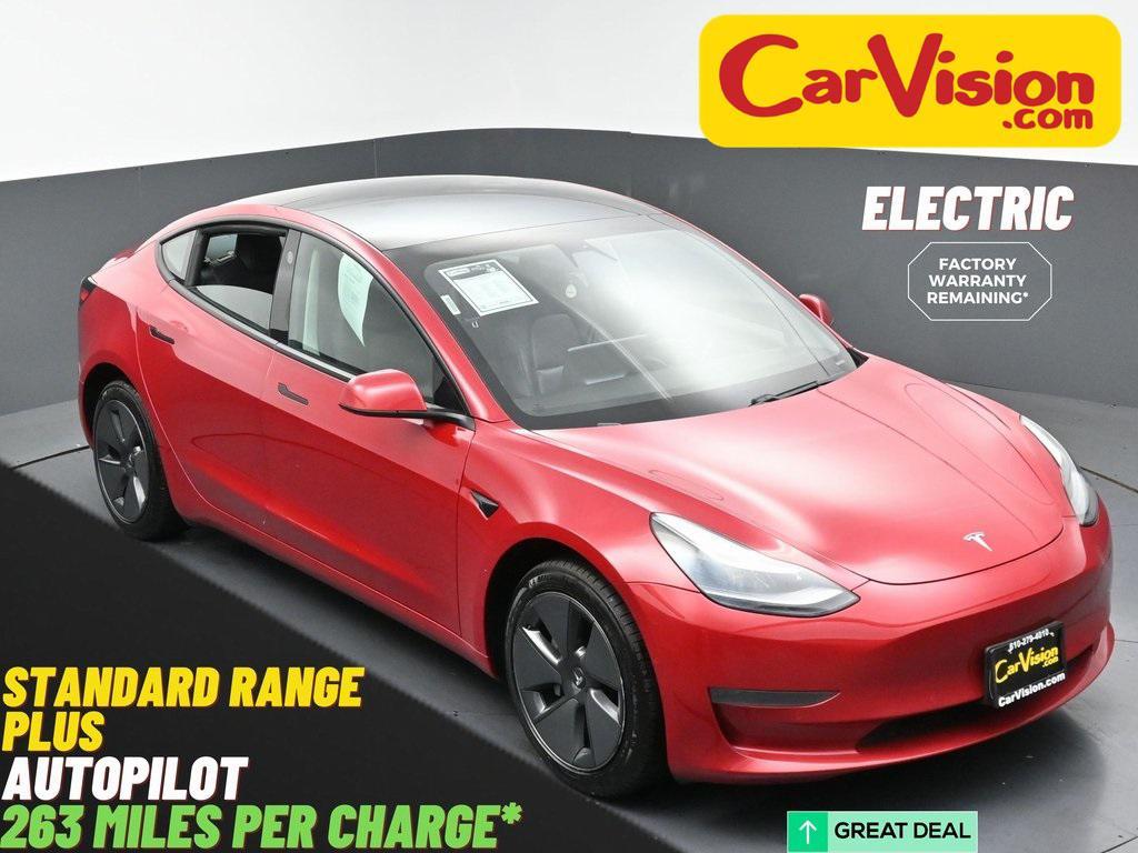 used 2021 Tesla Model 3 car, priced at $19,998