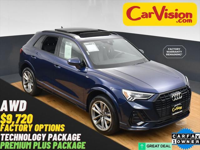 used 2022 Audi Q3 car, priced at $26,299