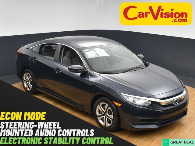 used 2018 Honda Civic car, priced at $16,499