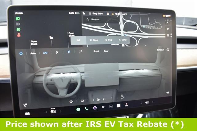 used 2020 Tesla Model Y car, priced at $19,999