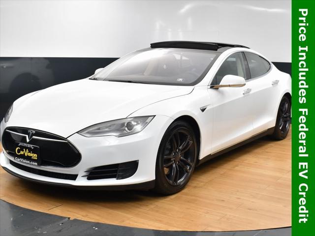 used 2015 Tesla Model S car, priced at $14,999