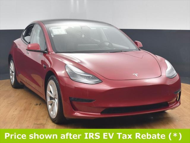 used 2023 Tesla Model 3 car, priced at $18,999