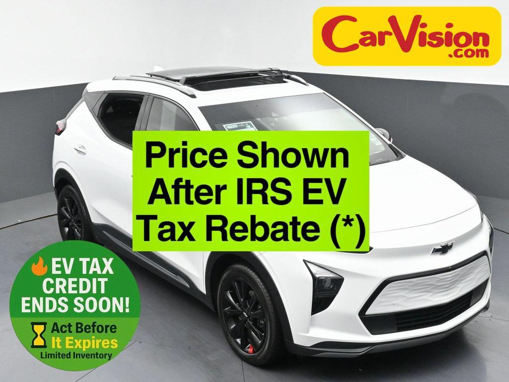 used 2023 Chevrolet Bolt EUV car, priced at $17,500