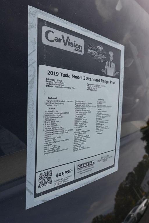 used 2019 Tesla Model 3 car, priced at $15,999