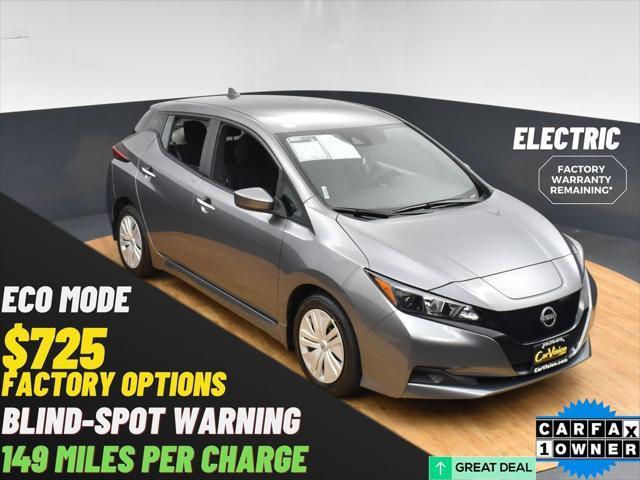 used 2023 Nissan Leaf car, priced at $12,999