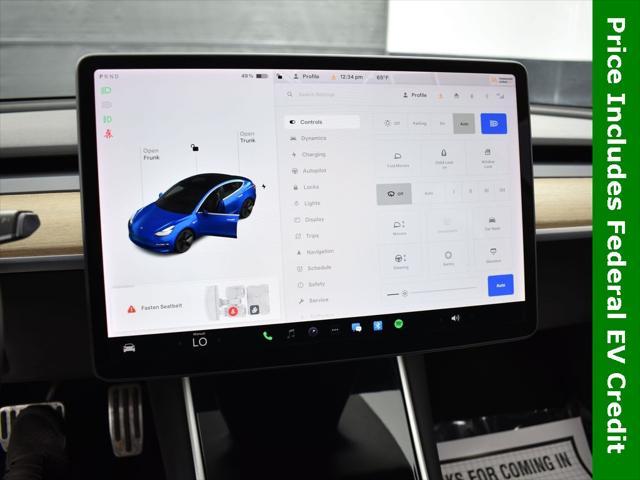 used 2019 Tesla Model 3 car, priced at $15,999