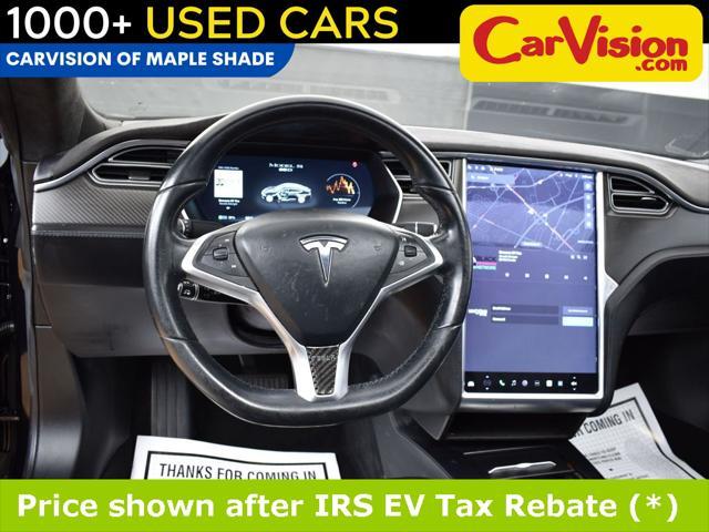 used 2015 Tesla Model S car, priced at $13,999