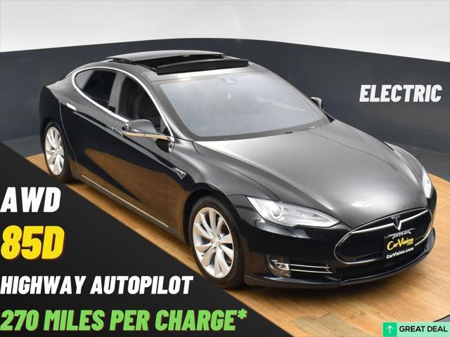 used 2015 Tesla Model S car, priced at $15,999