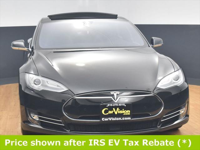 used 2015 Tesla Model S car, priced at $13,999