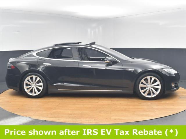 used 2015 Tesla Model S car, priced at $13,999