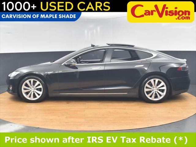 used 2015 Tesla Model S car, priced at $13,999