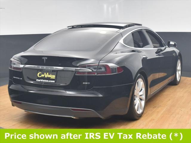 used 2015 Tesla Model S car, priced at $13,999