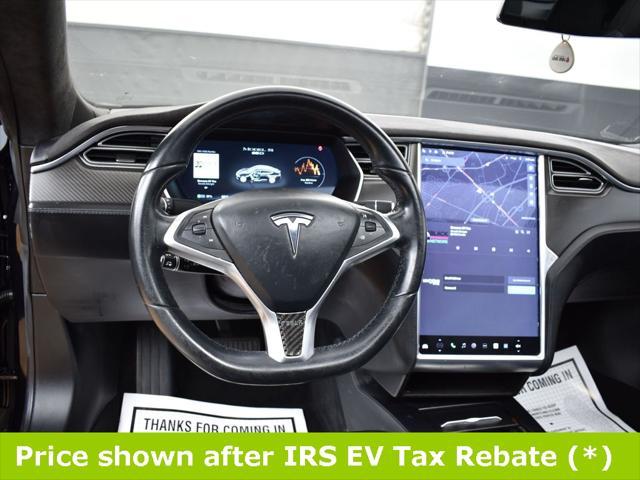 used 2015 Tesla Model S car, priced at $13,999