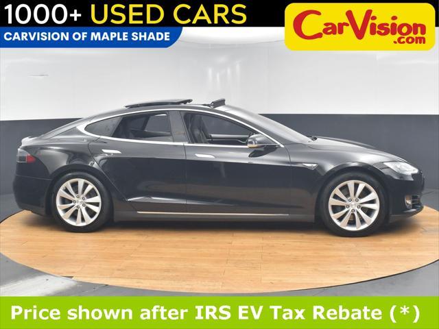 used 2015 Tesla Model S car, priced at $13,999