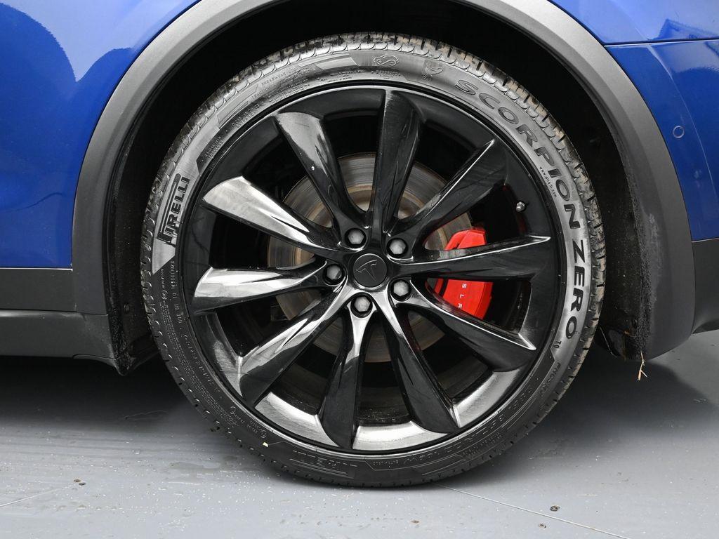 used 2020 Tesla Model X car, priced at $27,999
