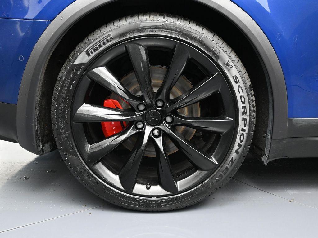 used 2020 Tesla Model X car, priced at $27,999