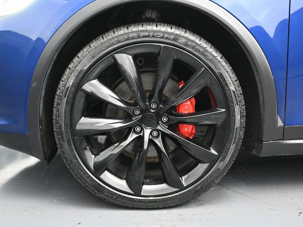 used 2020 Tesla Model X car, priced at $27,999