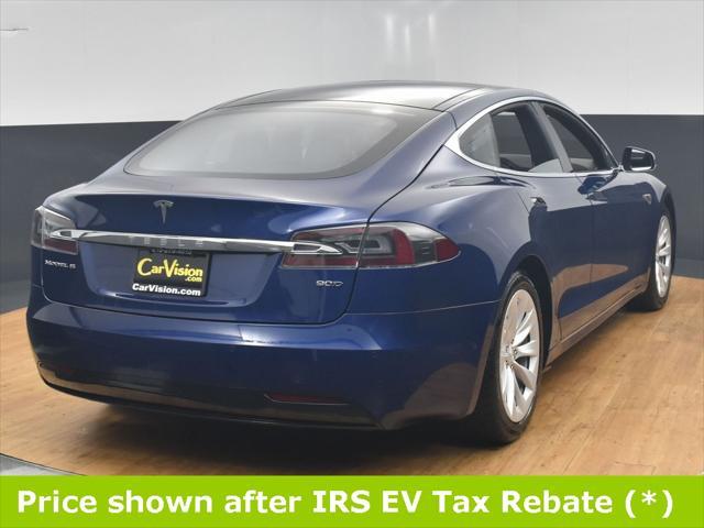 used 2016 Tesla Model S car, priced at $17,999