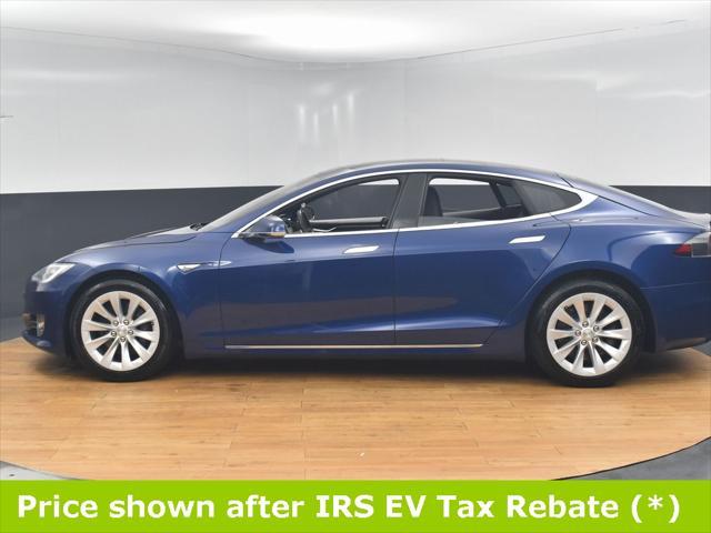 used 2016 Tesla Model S car, priced at $17,999