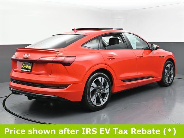 used 2021 Audi e-tron Sportback car, priced at $19,999
