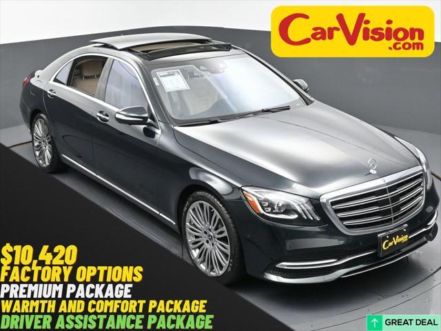 used 2020 Mercedes-Benz S-Class car, priced at $42,999