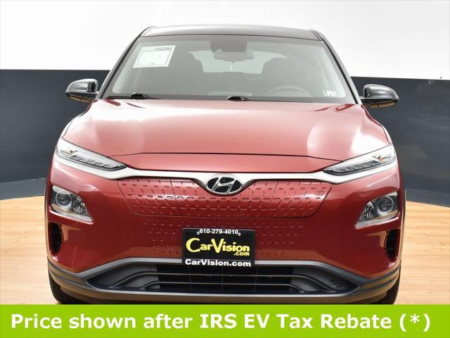 used 2021 Hyundai Kona EV car, priced at $13,999