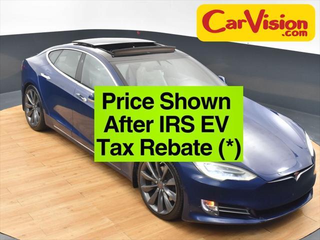 used 2016 Tesla Model S car, priced at $13,999