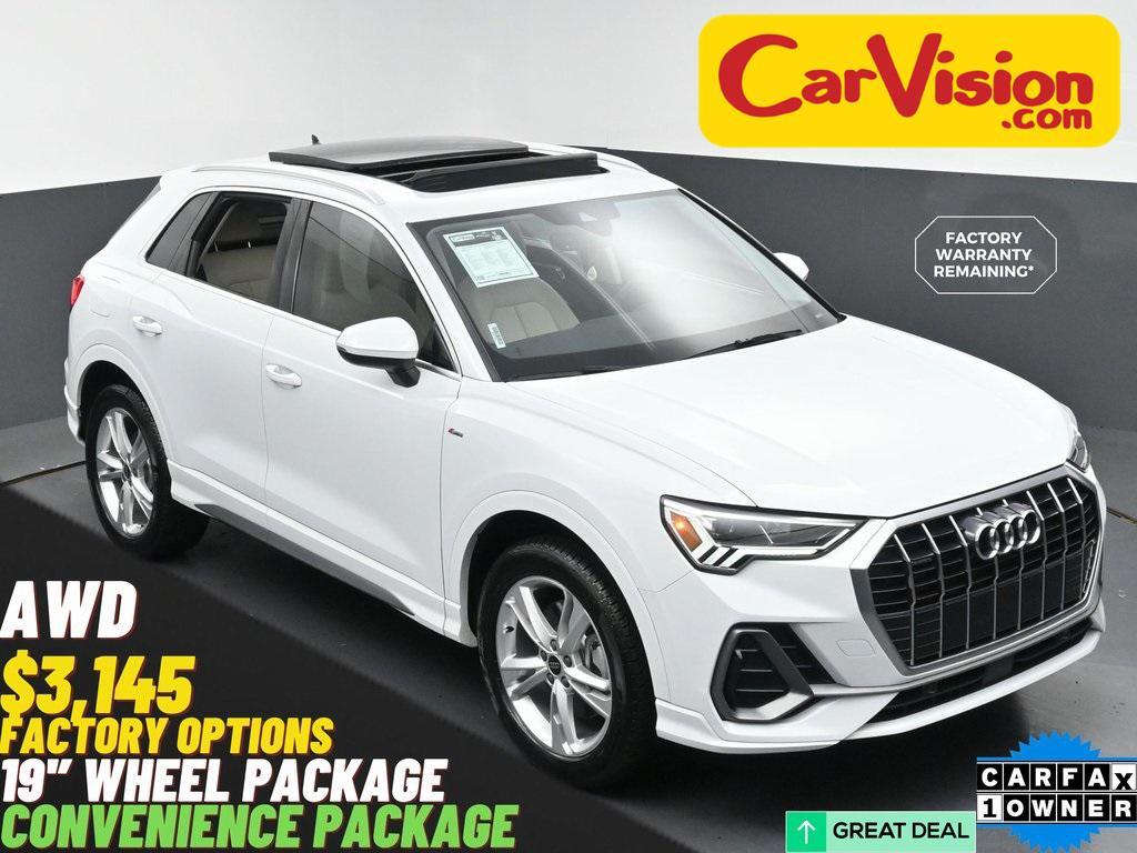 used 2024 Audi Q3 car, priced at $30,999