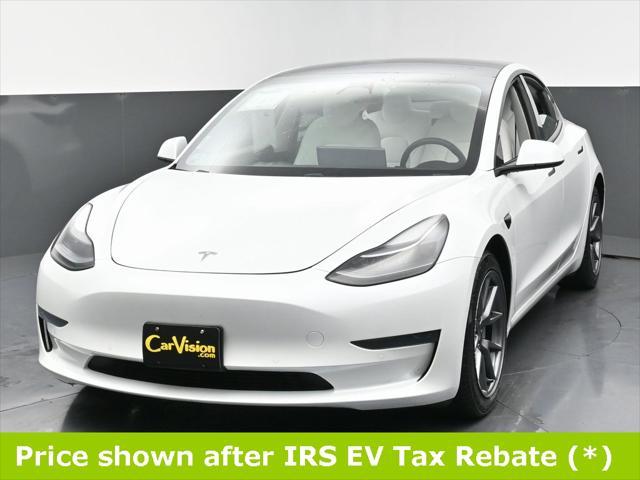 used 2021 Tesla Model 3 car, priced at $17,999