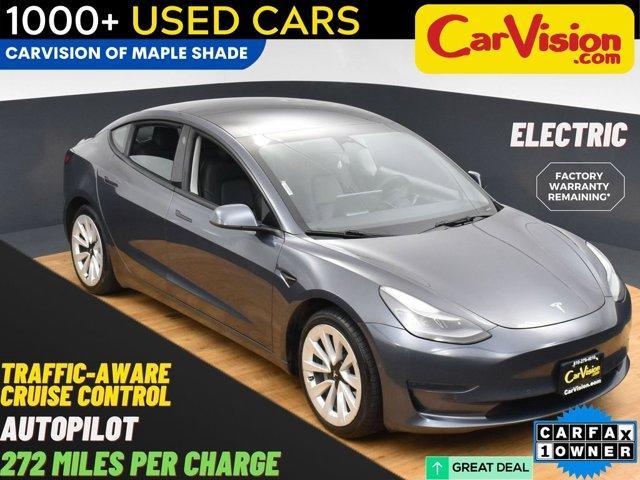 used 2022 Tesla Model 3 car, priced at $17,999