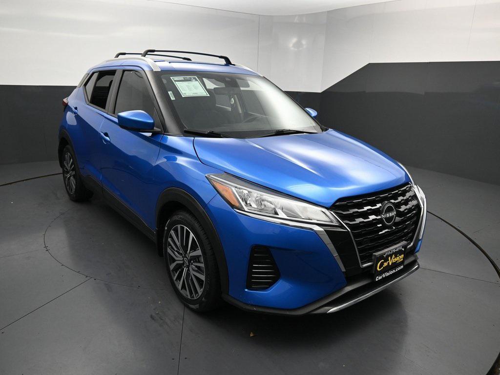 used 2023 Nissan Kicks car, priced at $18,499