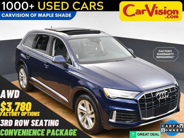 used 2021 Audi Q7 car, priced at $31,699