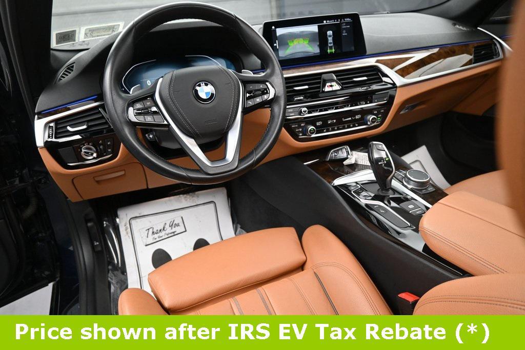 used 2020 BMW 530e car, priced at $18,999
