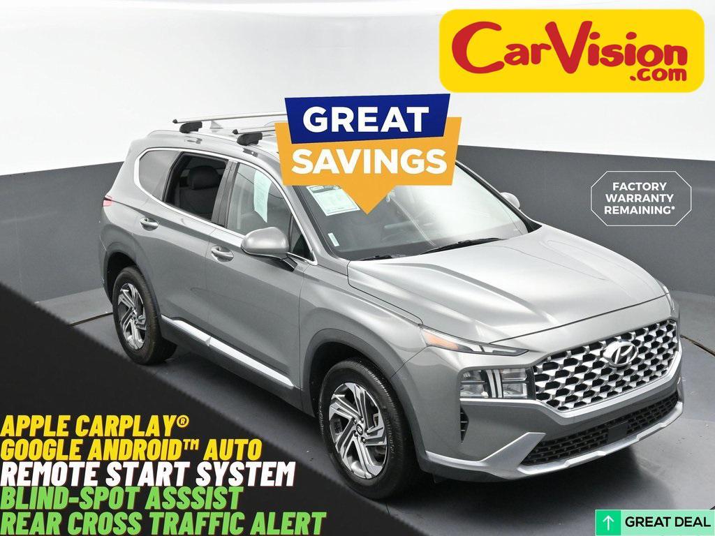 used 2022 Hyundai Santa Fe car, priced at $16,999