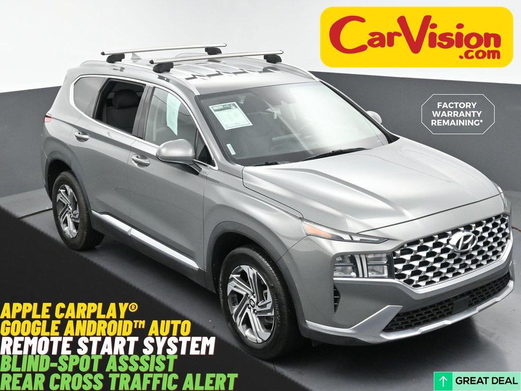used 2022 Hyundai Santa Fe car, priced at $17,999