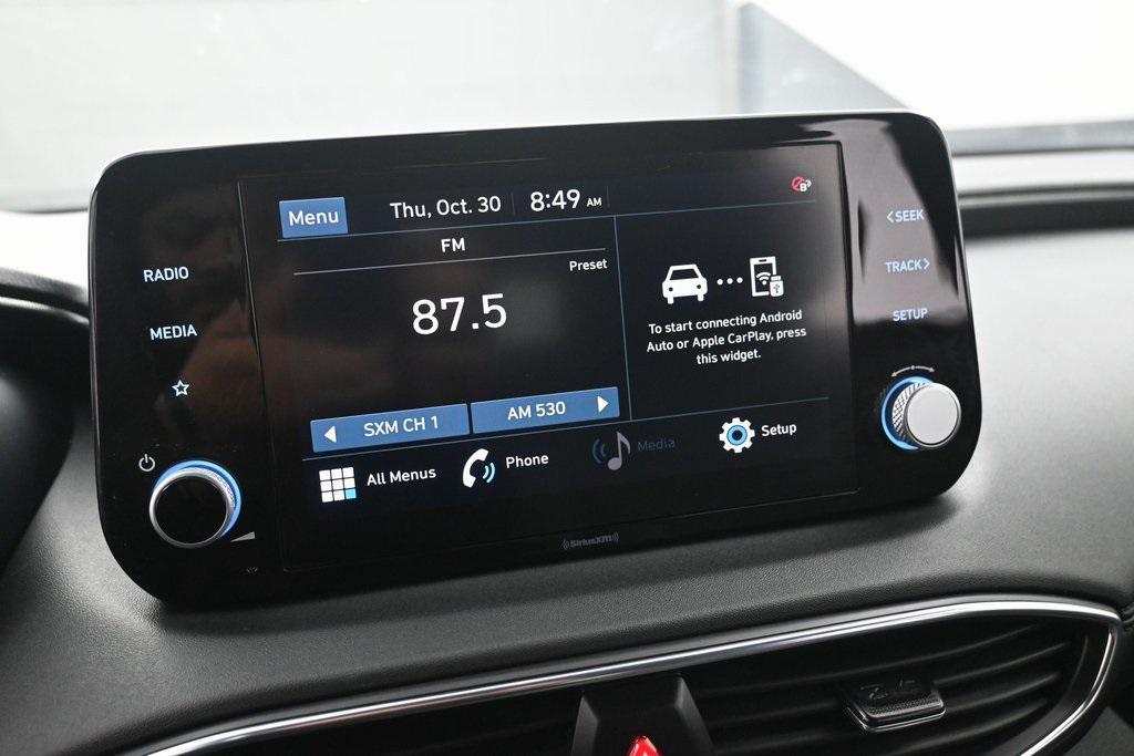 used 2022 Hyundai Santa Fe car, priced at $17,999